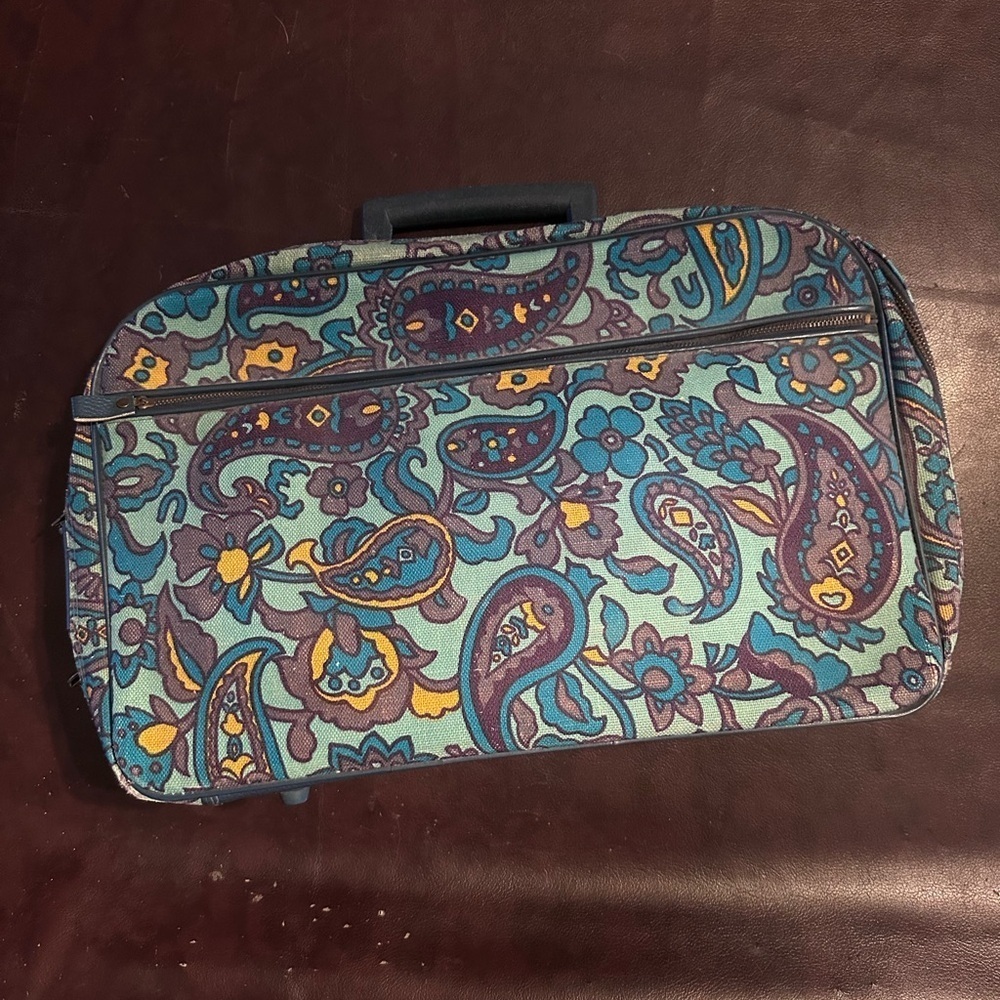 Vintage mini suitcase